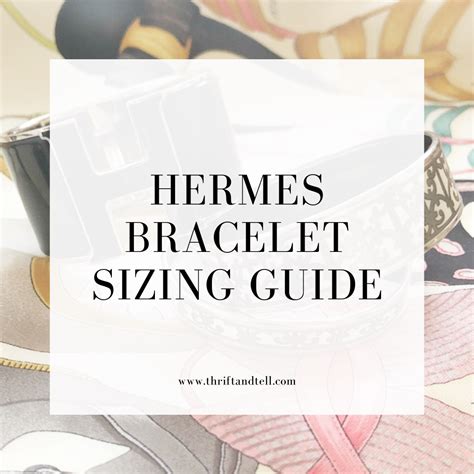 hermes sizes bracelet